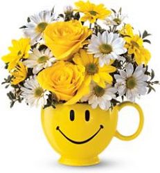 Be Happy Bouquet Davenport Florist - Same Day Flower Delivery - Flower Power 
